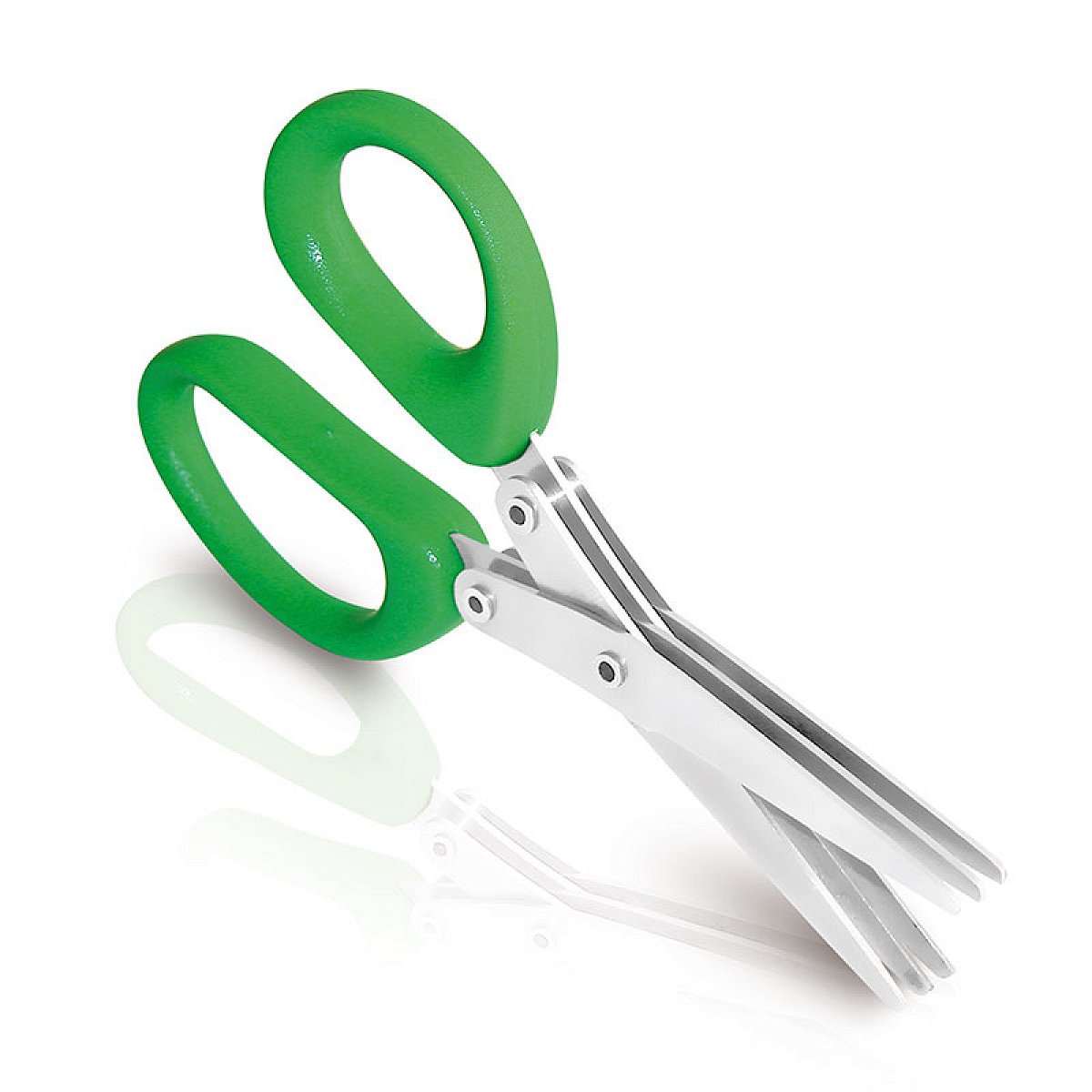 Herb scissors with 6 blades