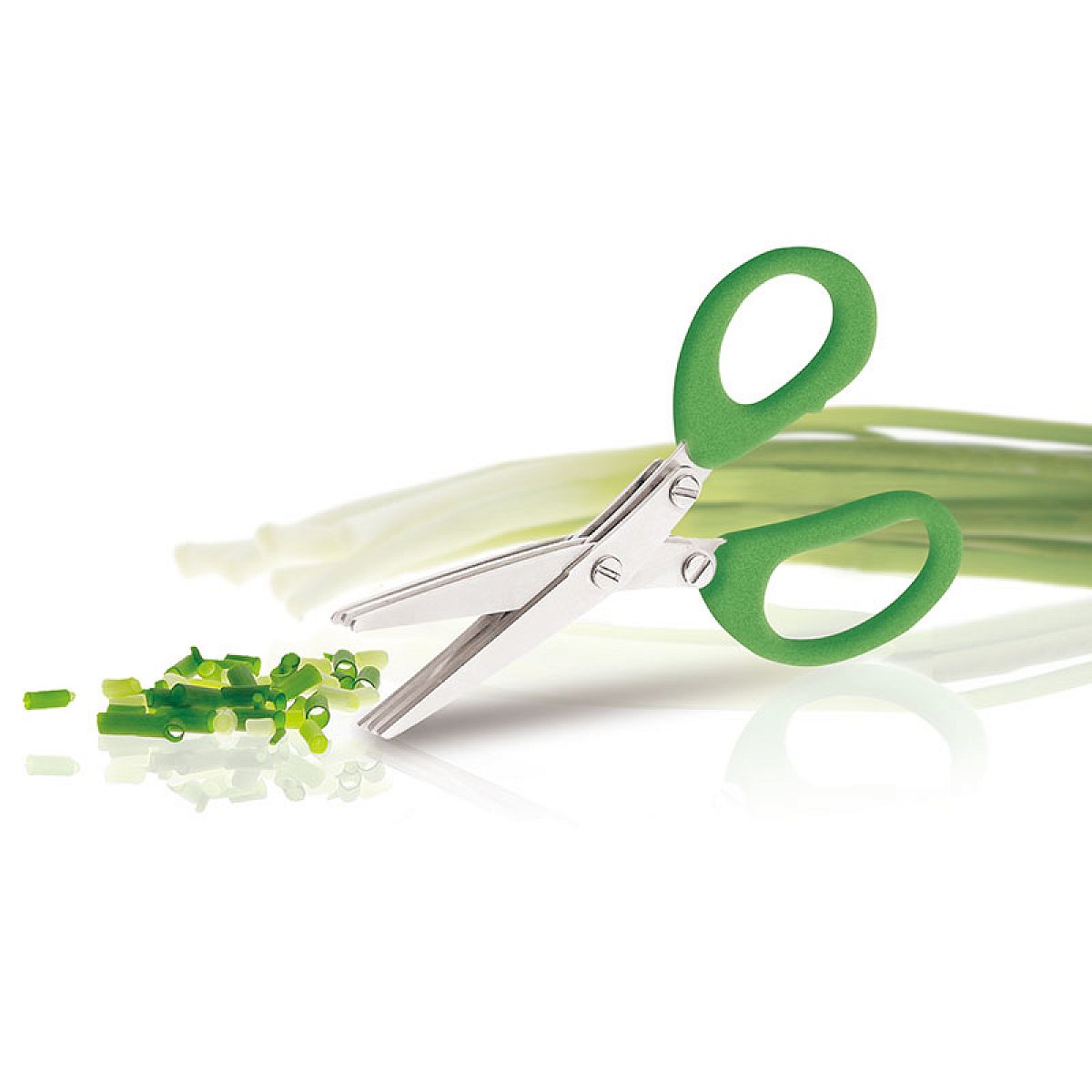 Herb scissors with 6 blades